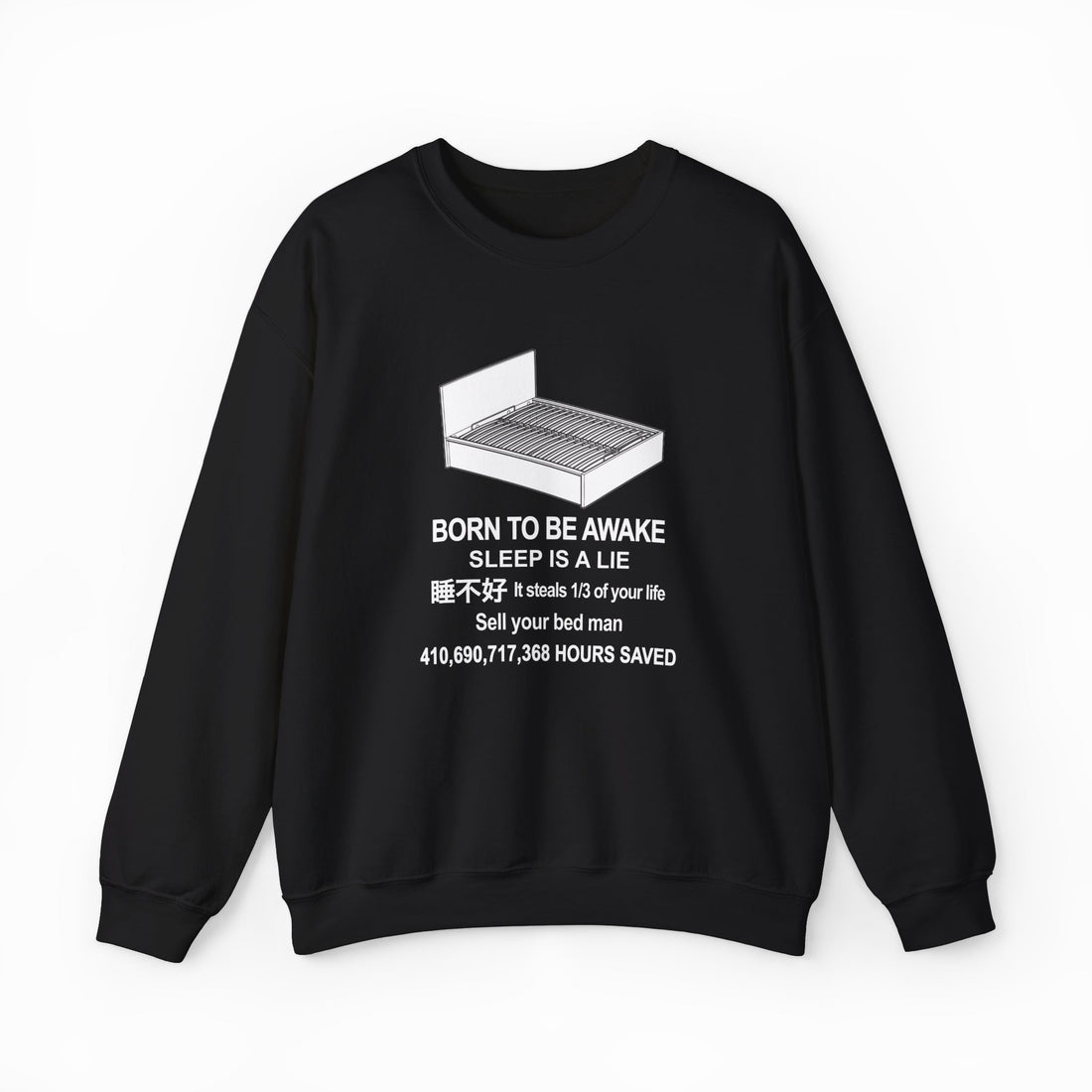 Born To Be Awake Crewneck