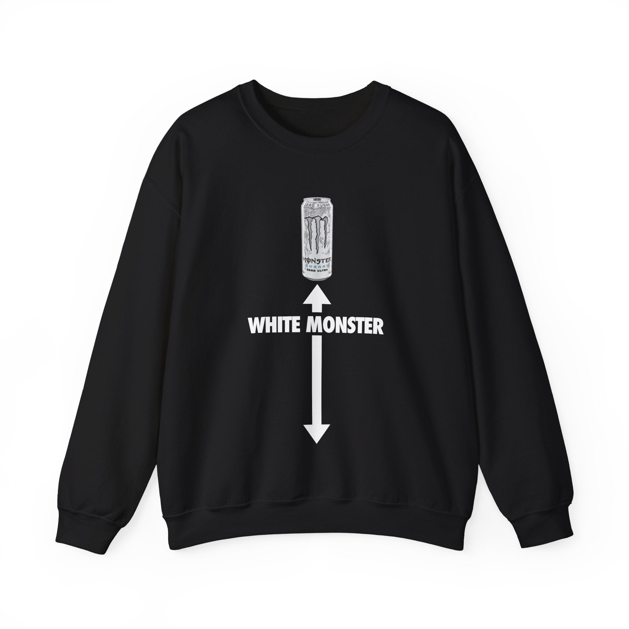 White Monster Crewneck
