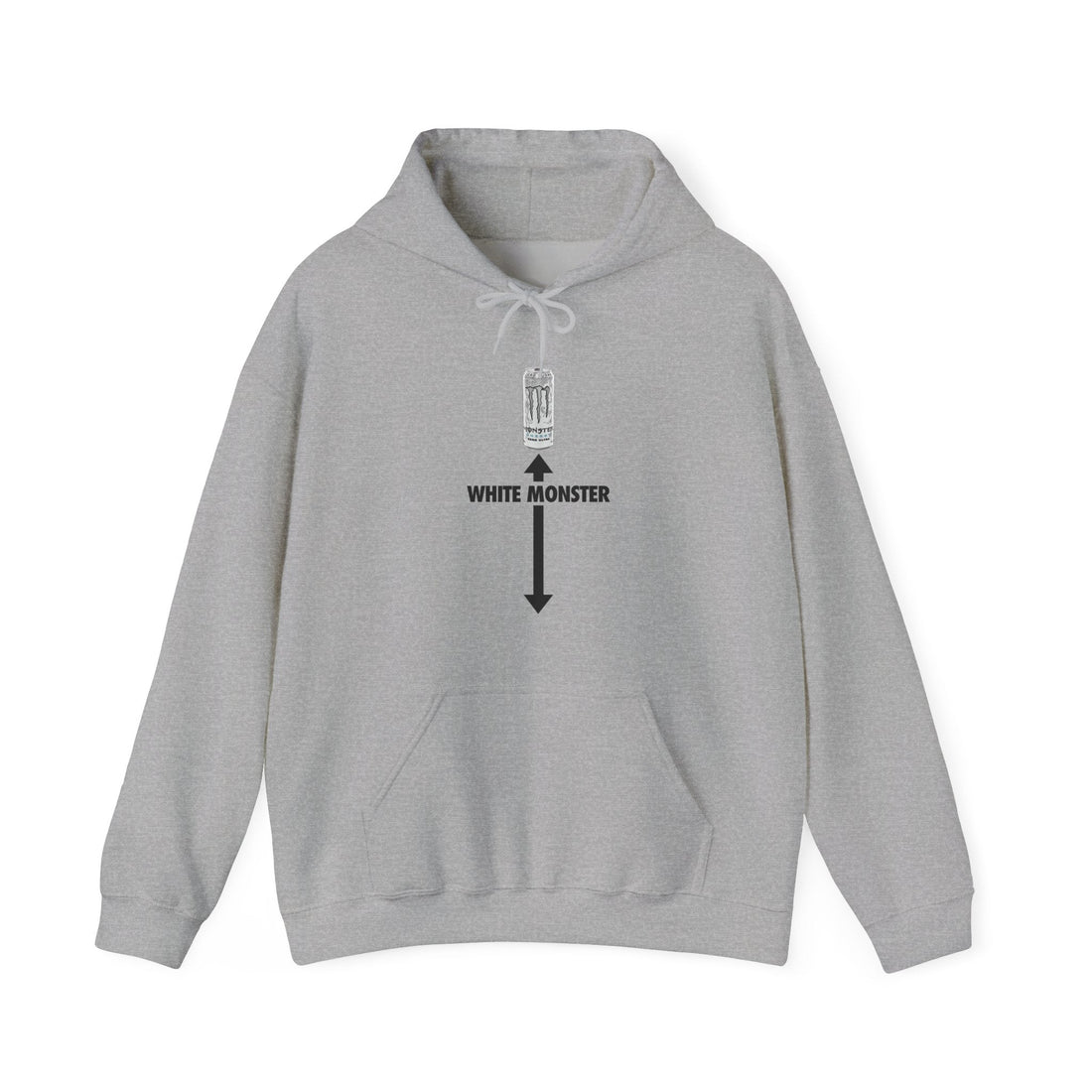 White Monster Hoodie