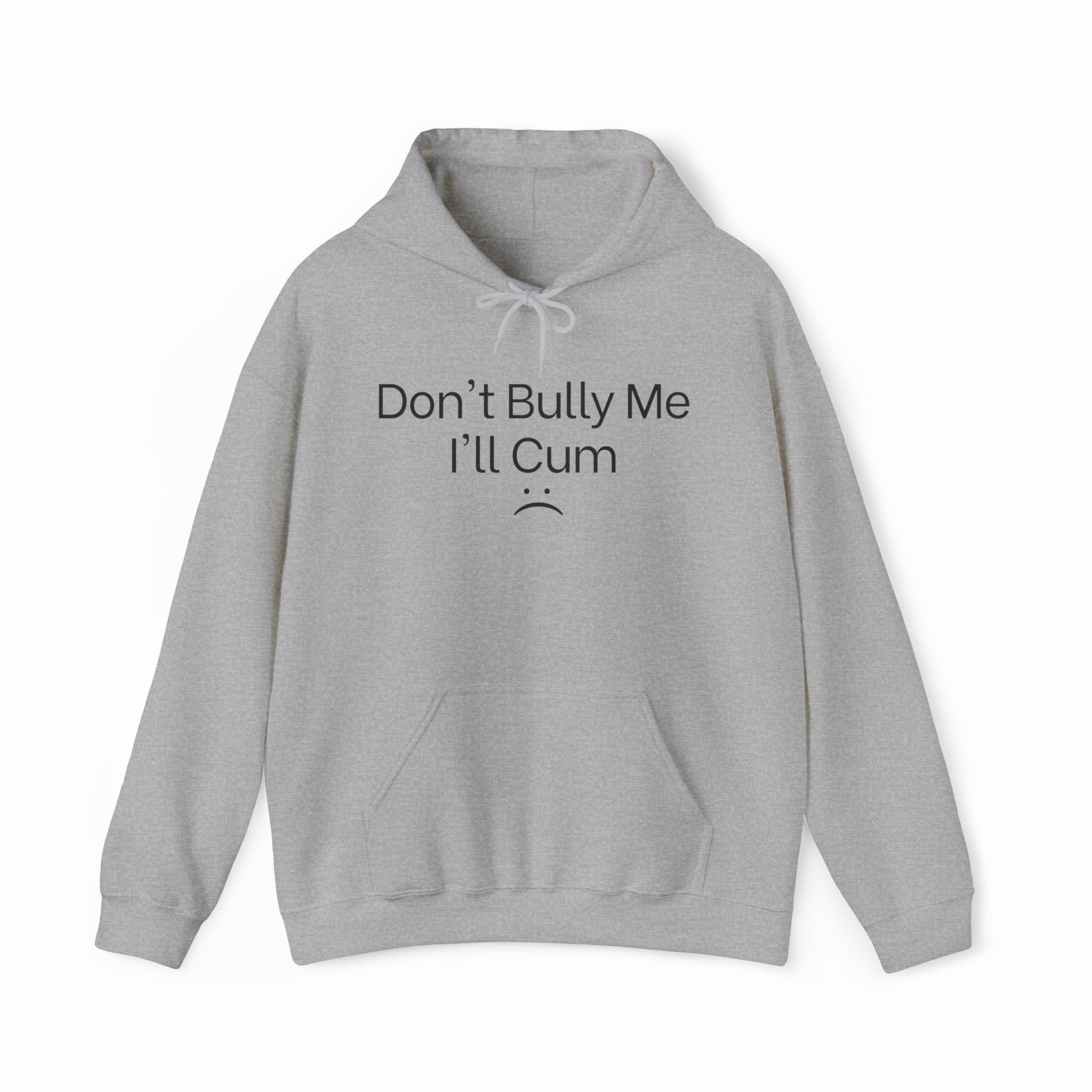 Don't Bully Me I'll Cum Hoodie