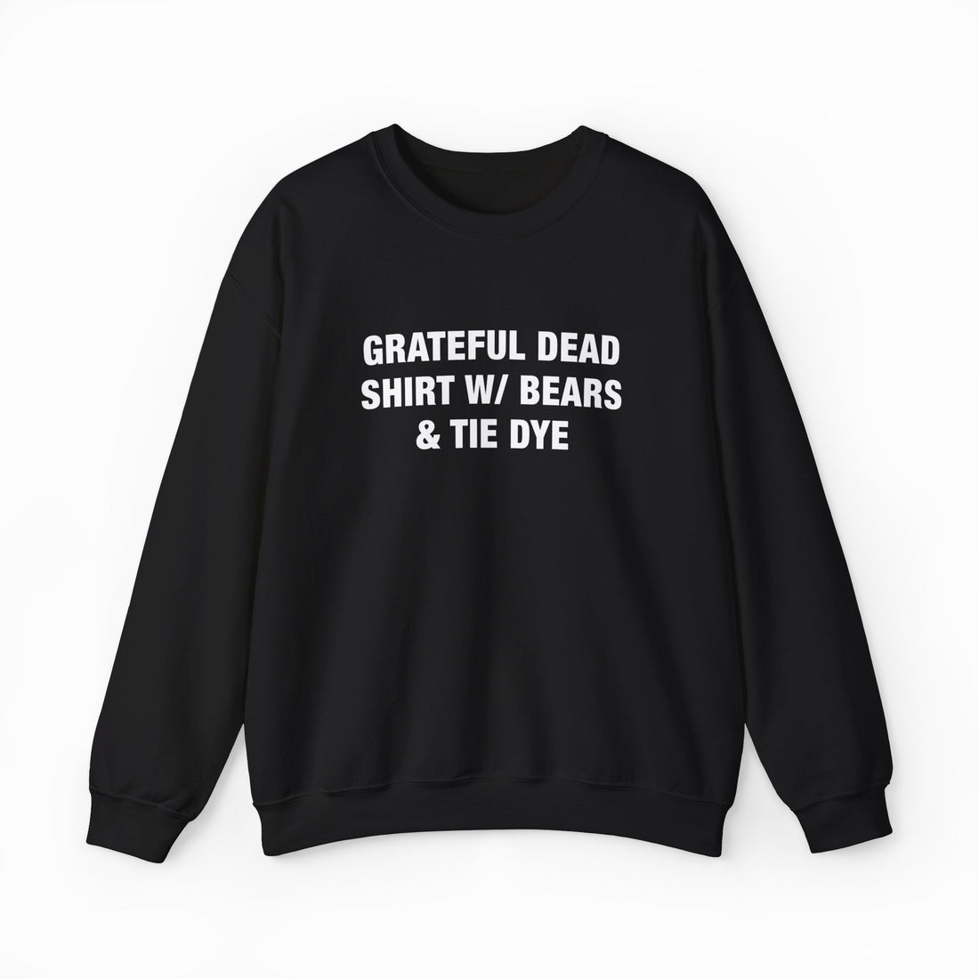 Grateful Dead Shirt w/ Bears & Tie Dye Crewneck