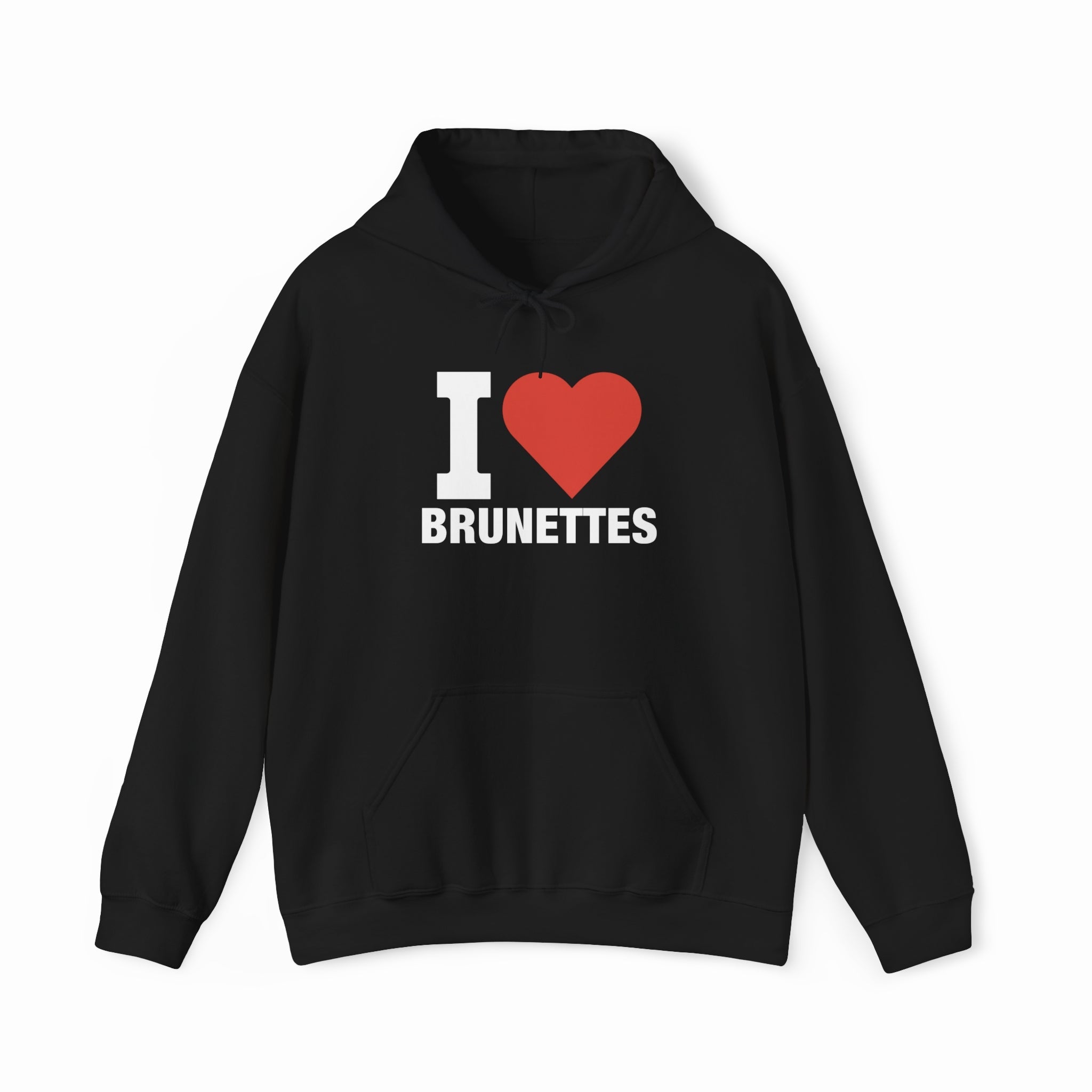 I Heart Brunettes Hoodie