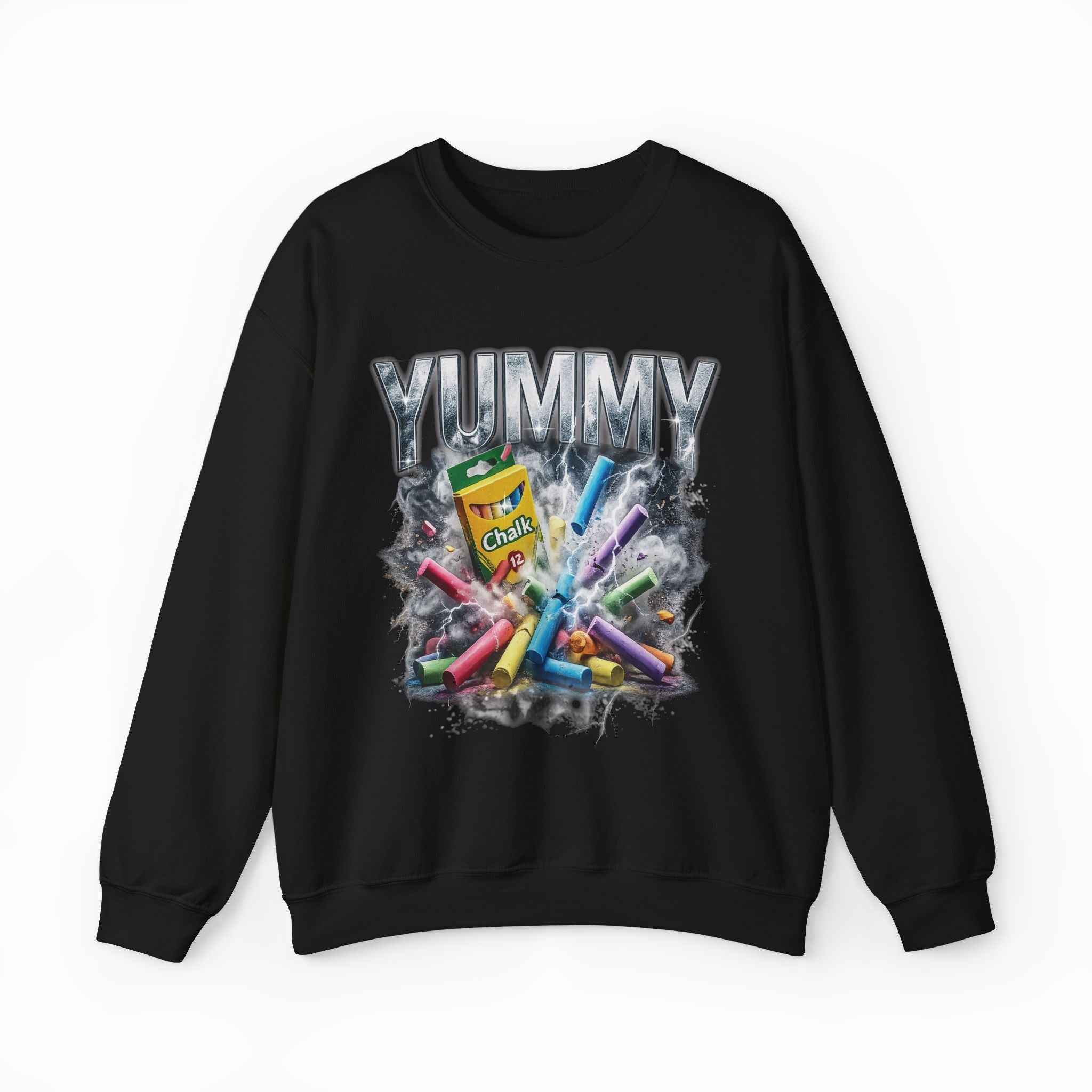 Yummy Chalk Vintage Rap Crewneck