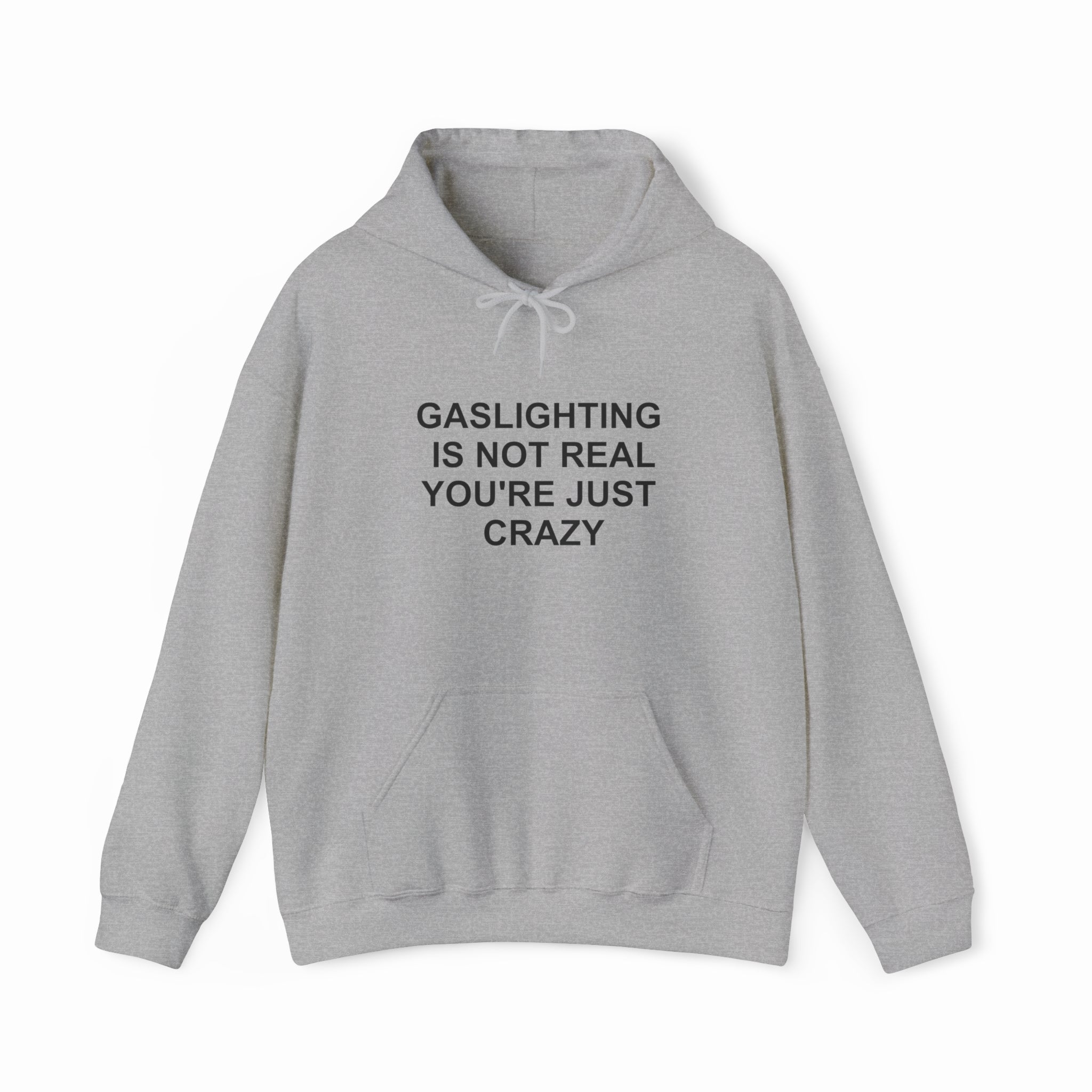Gaslighting Is Not Real You're Just Crazy Hoodie