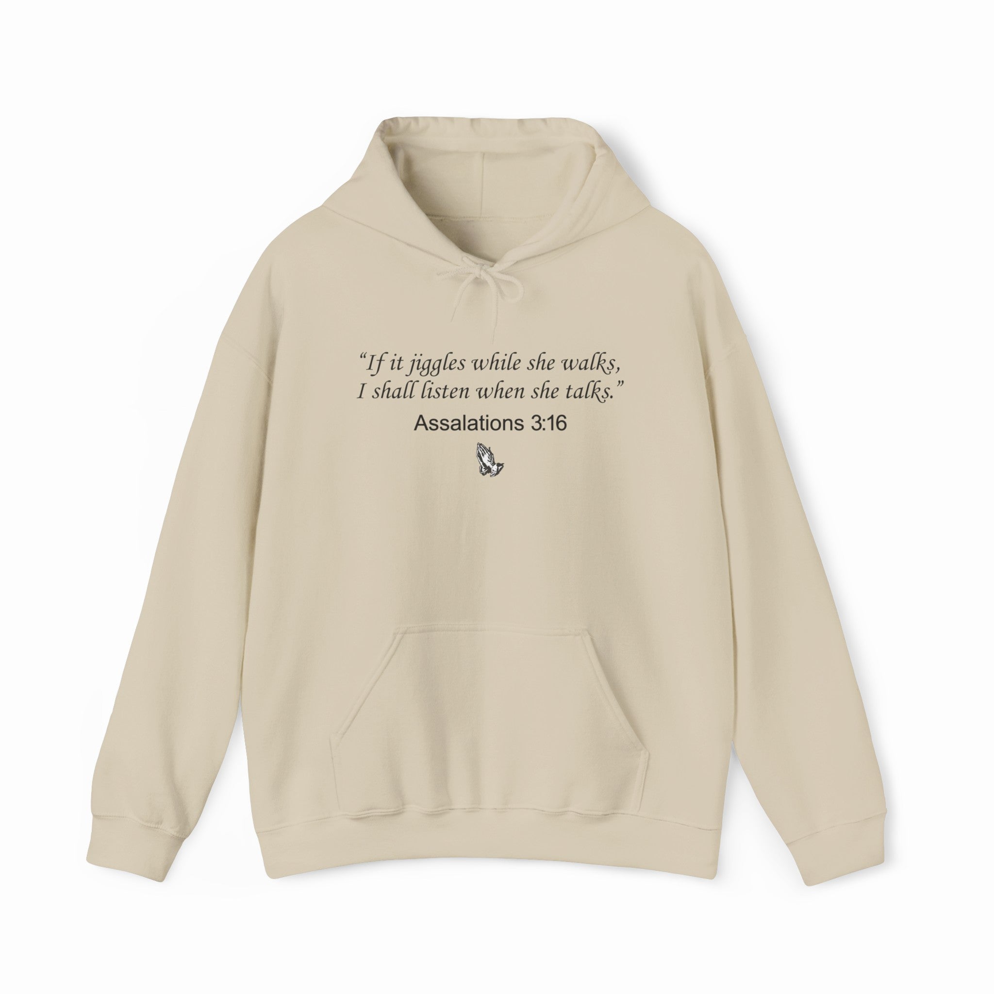 Assalations 3:16 Hoodie