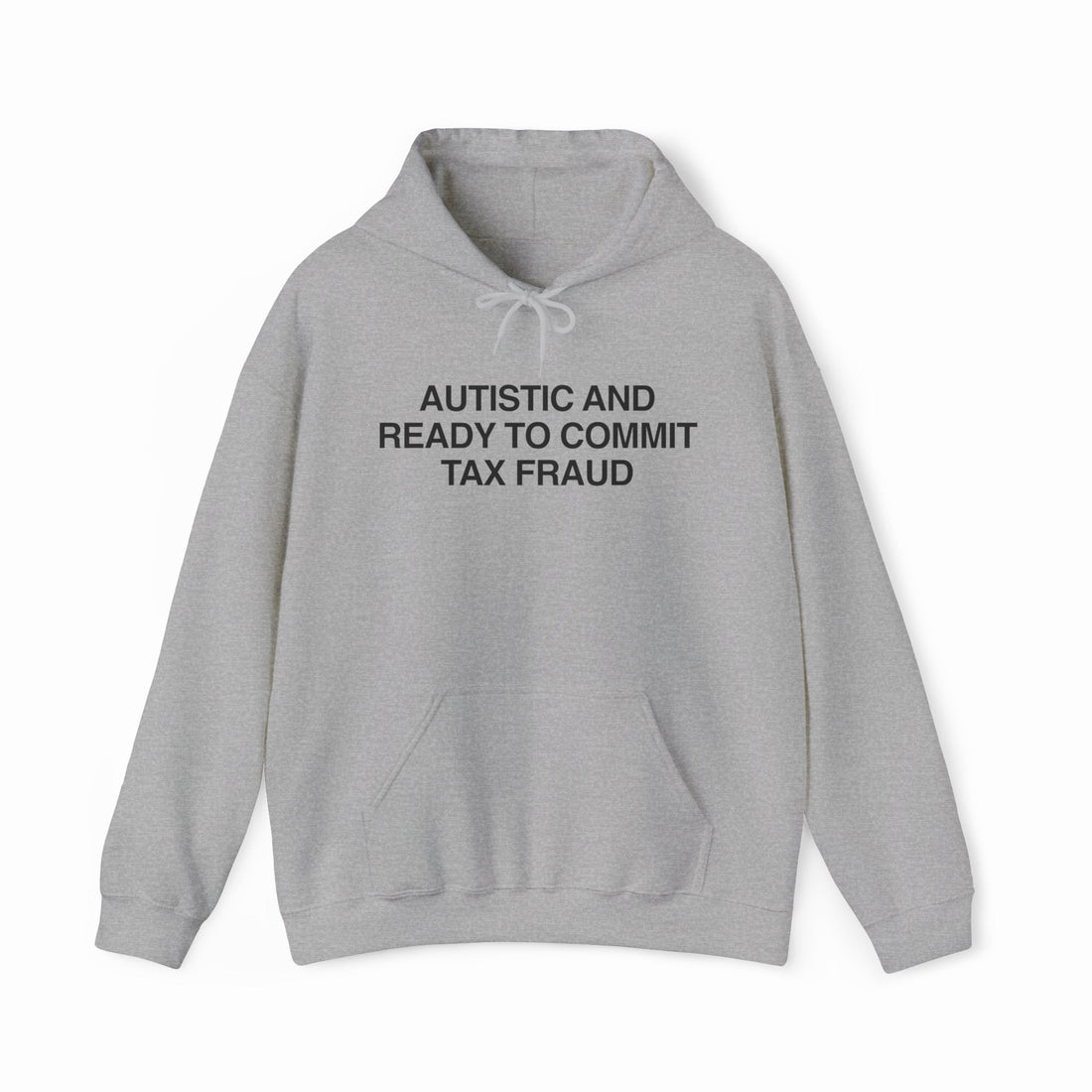 Autistic And Ready To Commit Tax Fraud Hoodie
