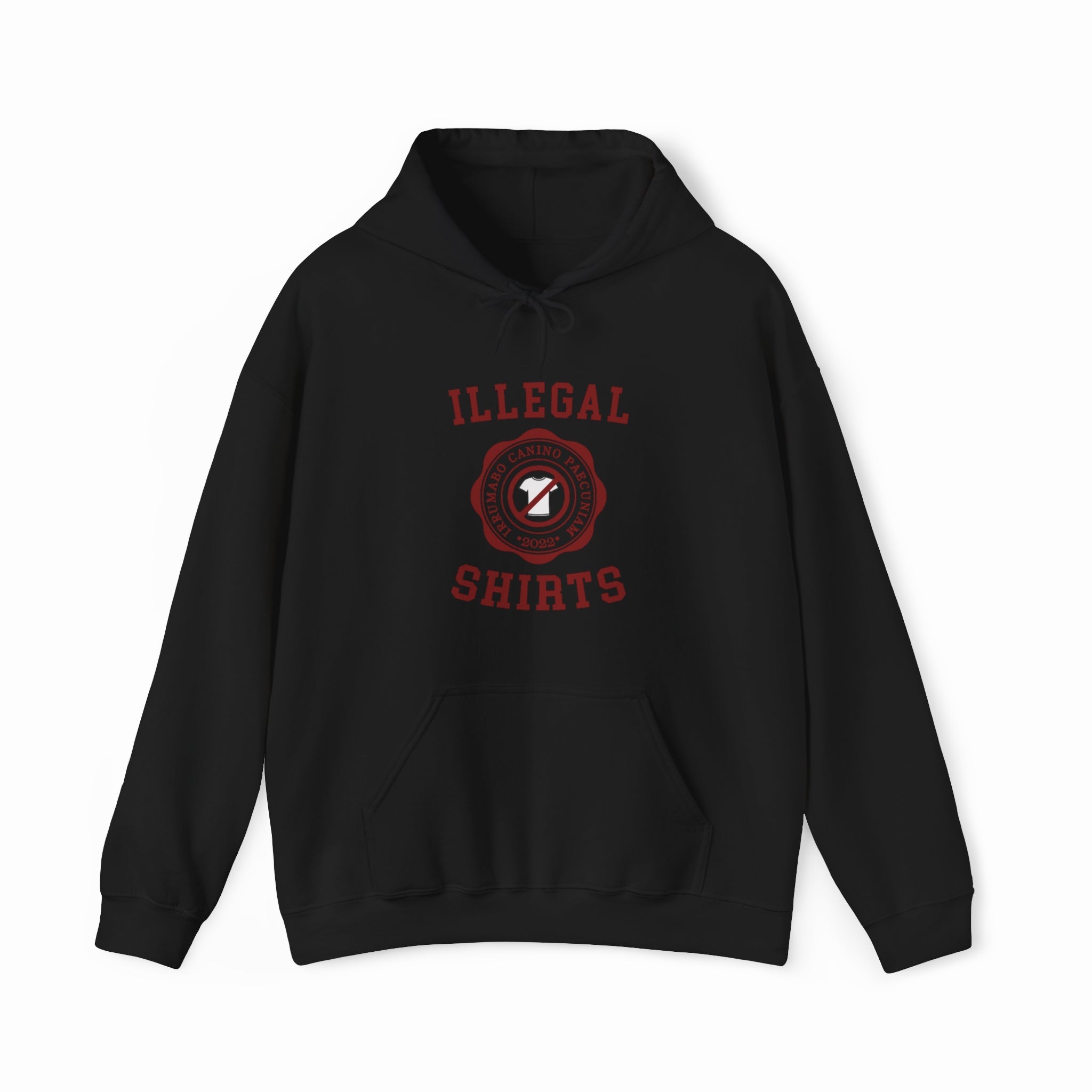 Illegal Shirts Emblem Hoodie