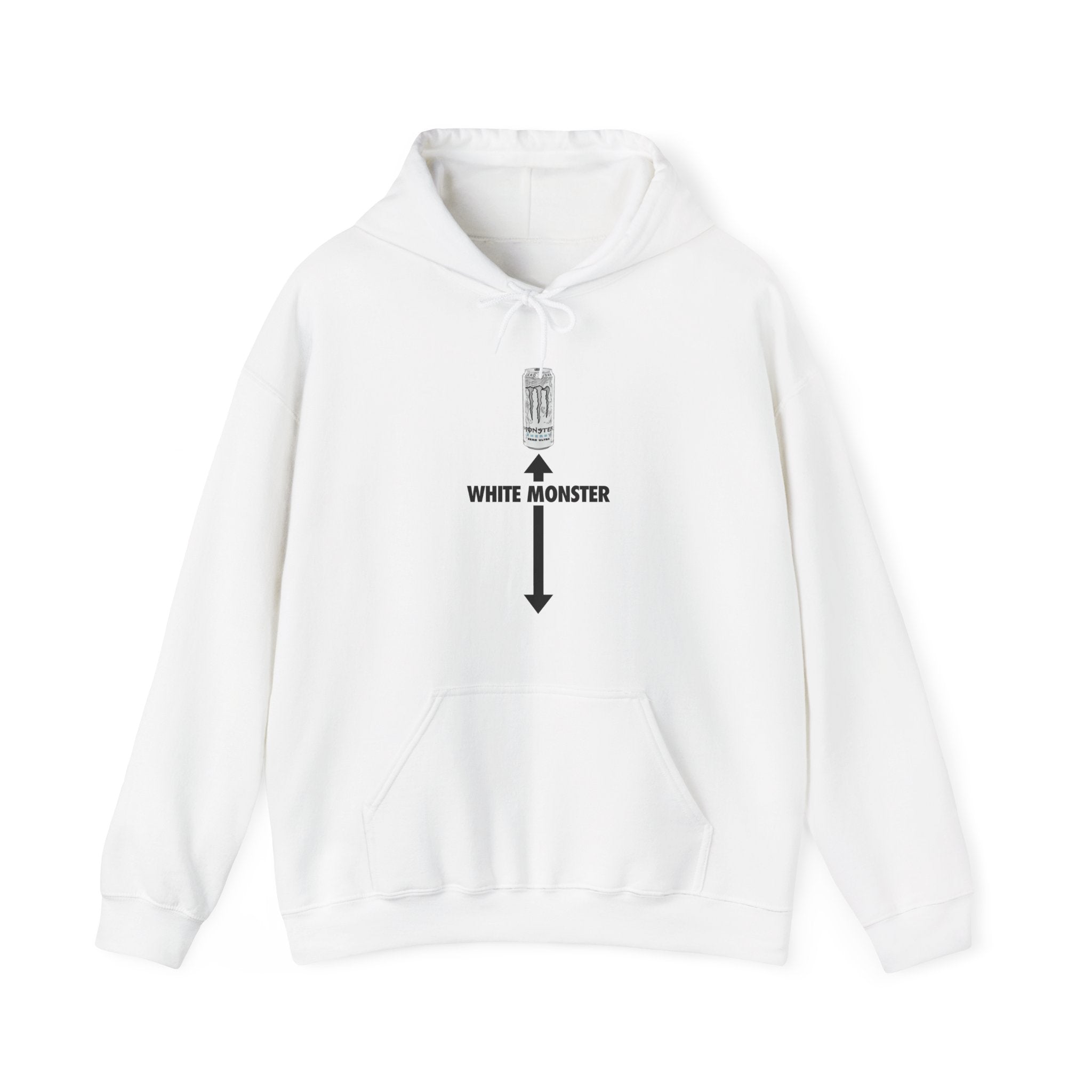 White Monster Hoodie