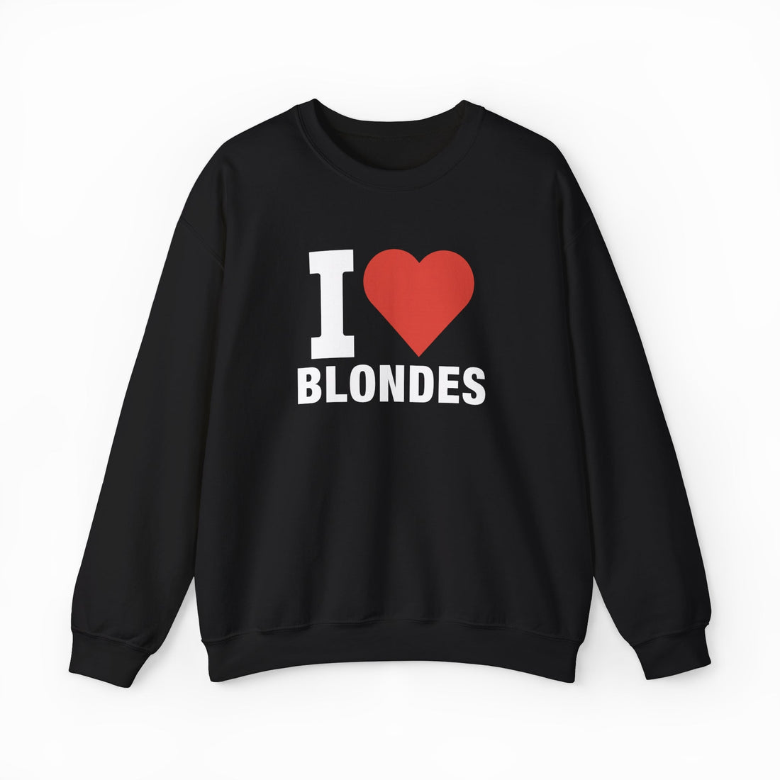I Heart Blondes Crewneck