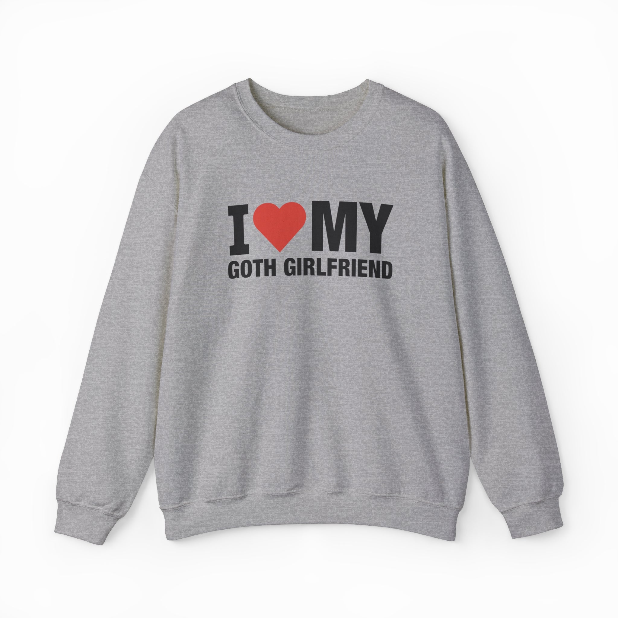 I Heart My Goth Girlfriend Crewneck