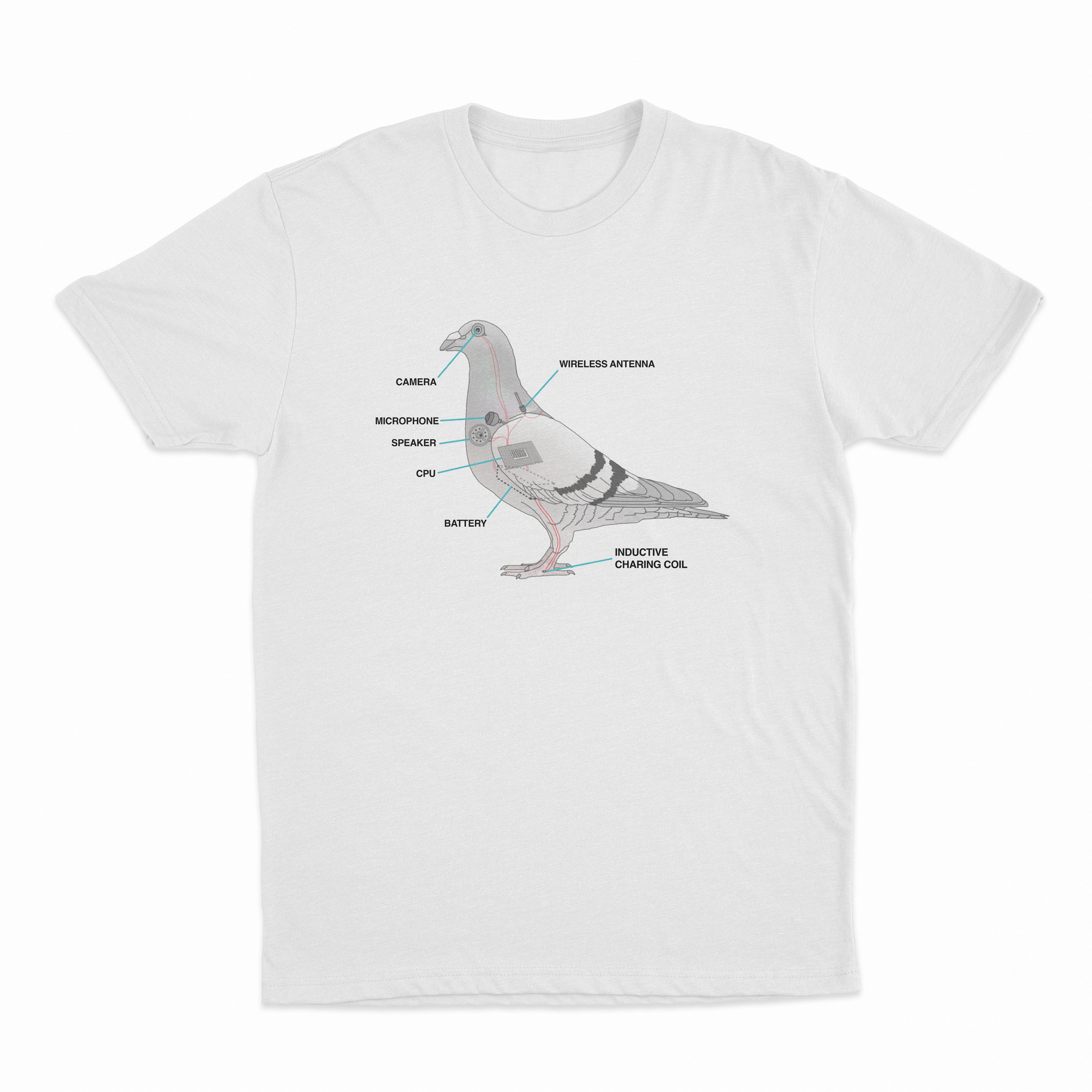 Bird Diagram T-Shirt