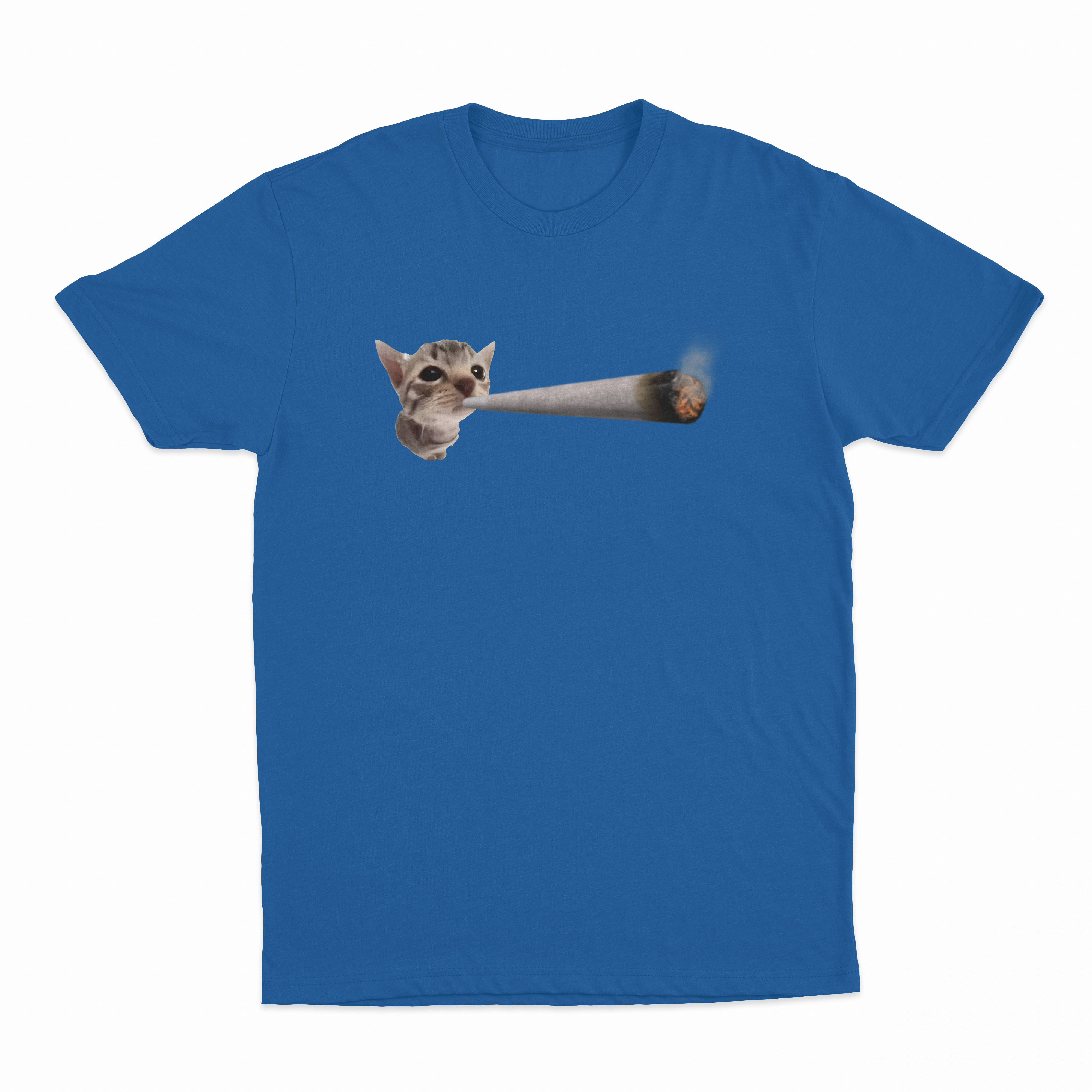 Cat Smoking Joint T-Shirt