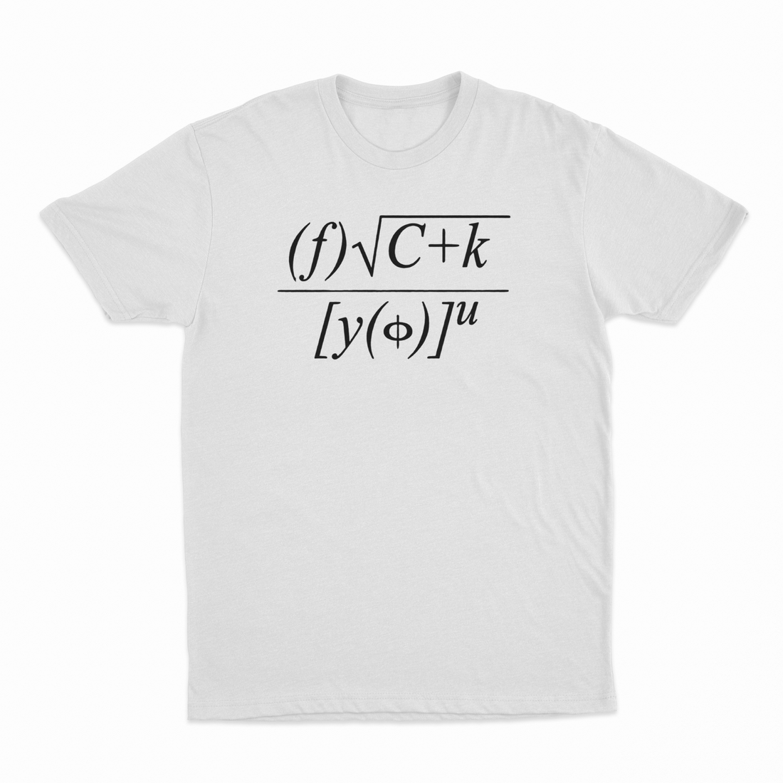 Fuck You Math Equation T-Shirt