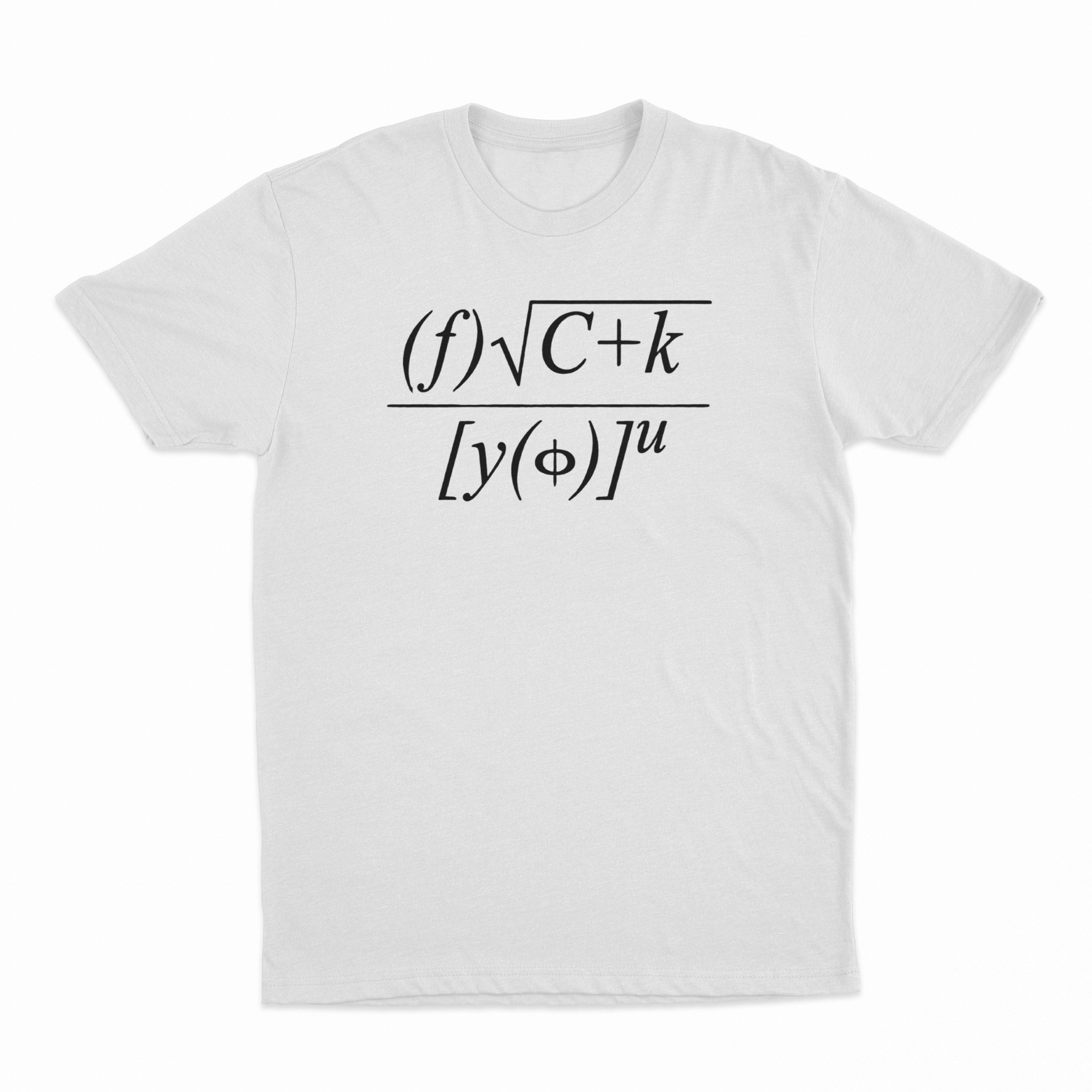 Fuck You Math Equation T-Shirt