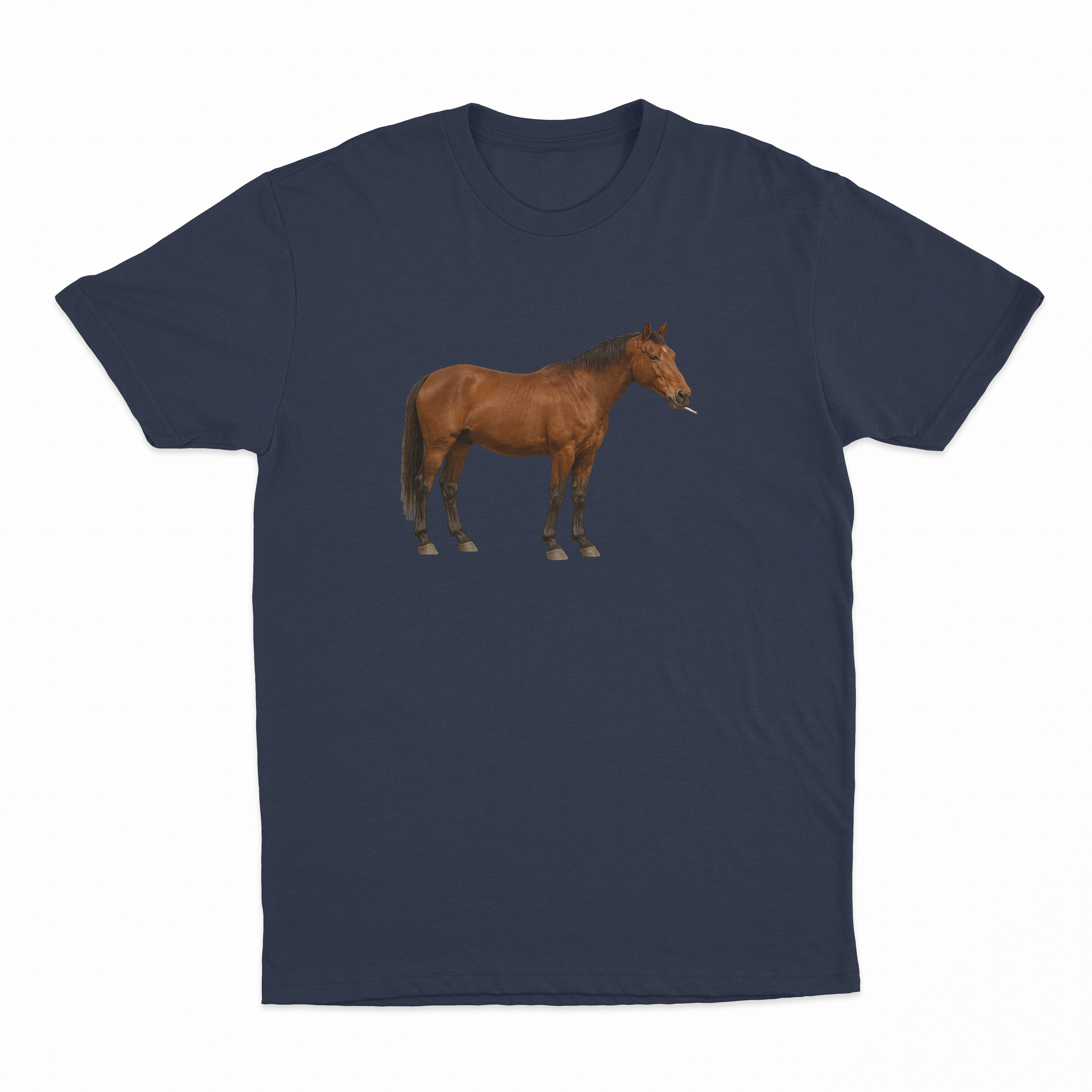 Horse Smoking Cigarette T-Shirt