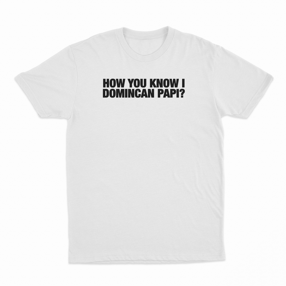 How You Know I Domincan Papi T-Shirt