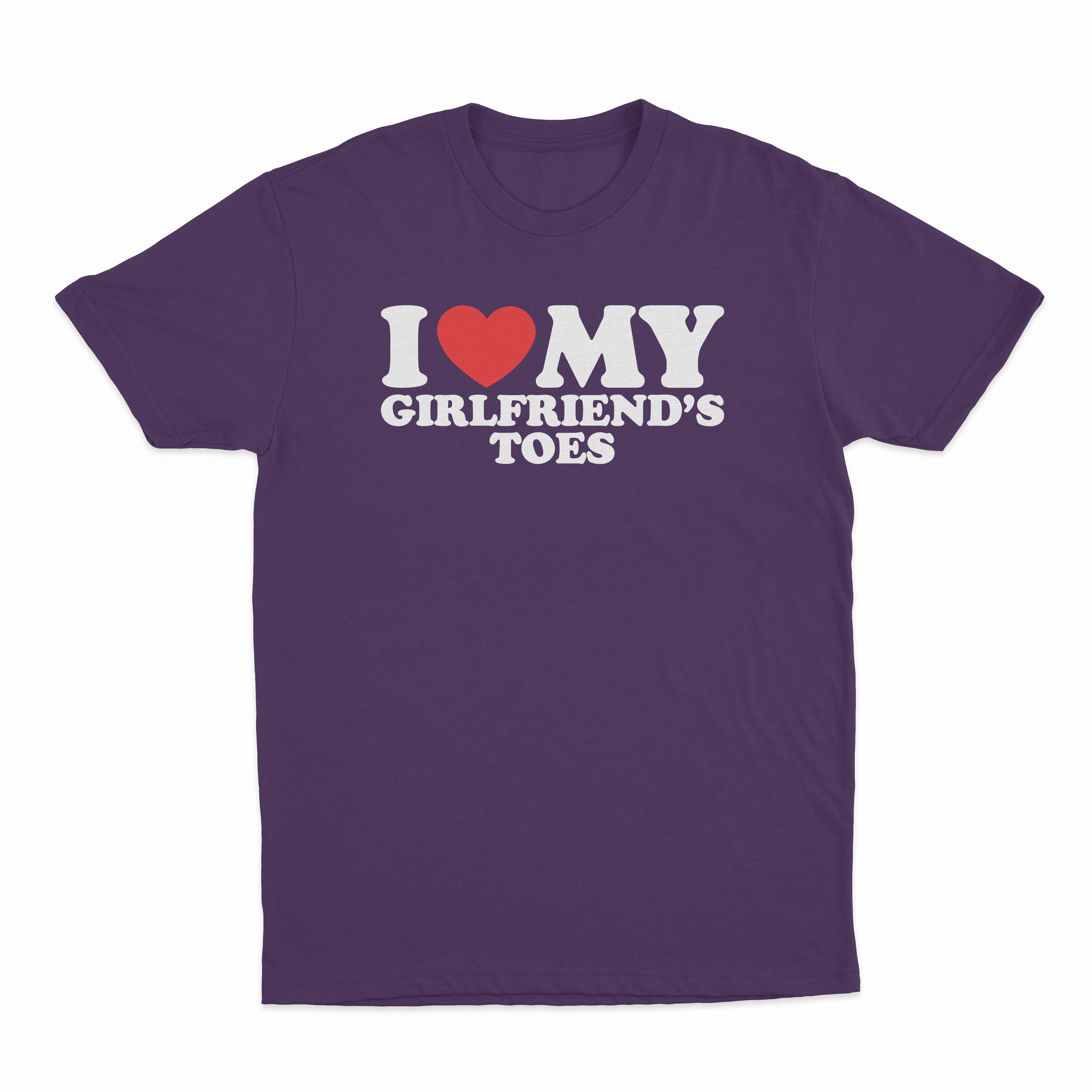 I Heart My Girlfriend's Toes T-Shirt