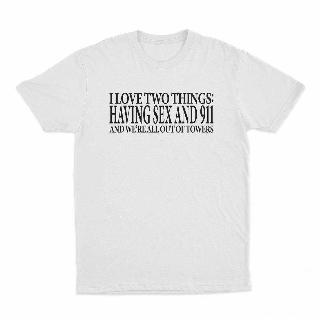 I Love Two Things T-Shirt
