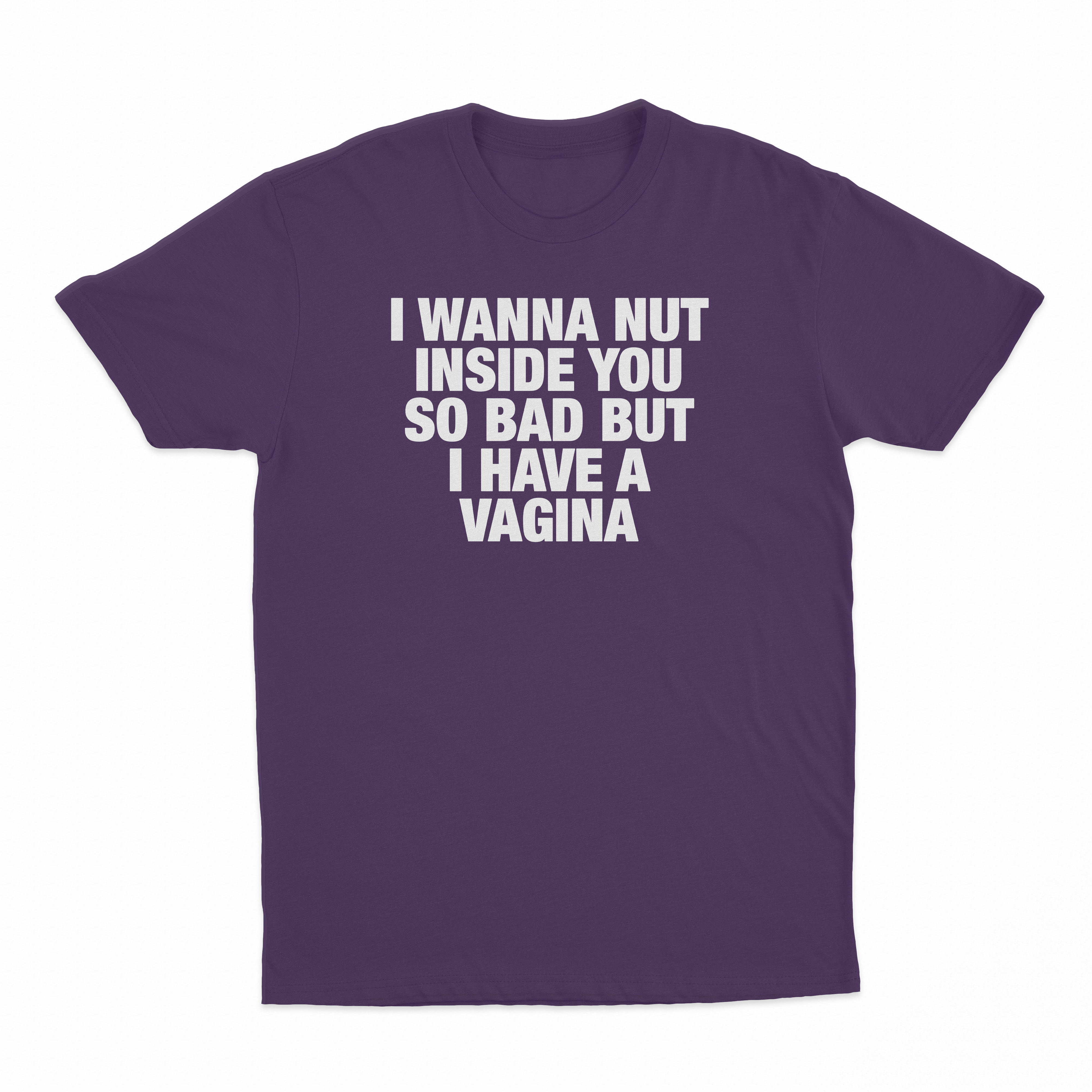 I Wanna Nut Inside You So Bad But I Have A Vagina T-Shirt