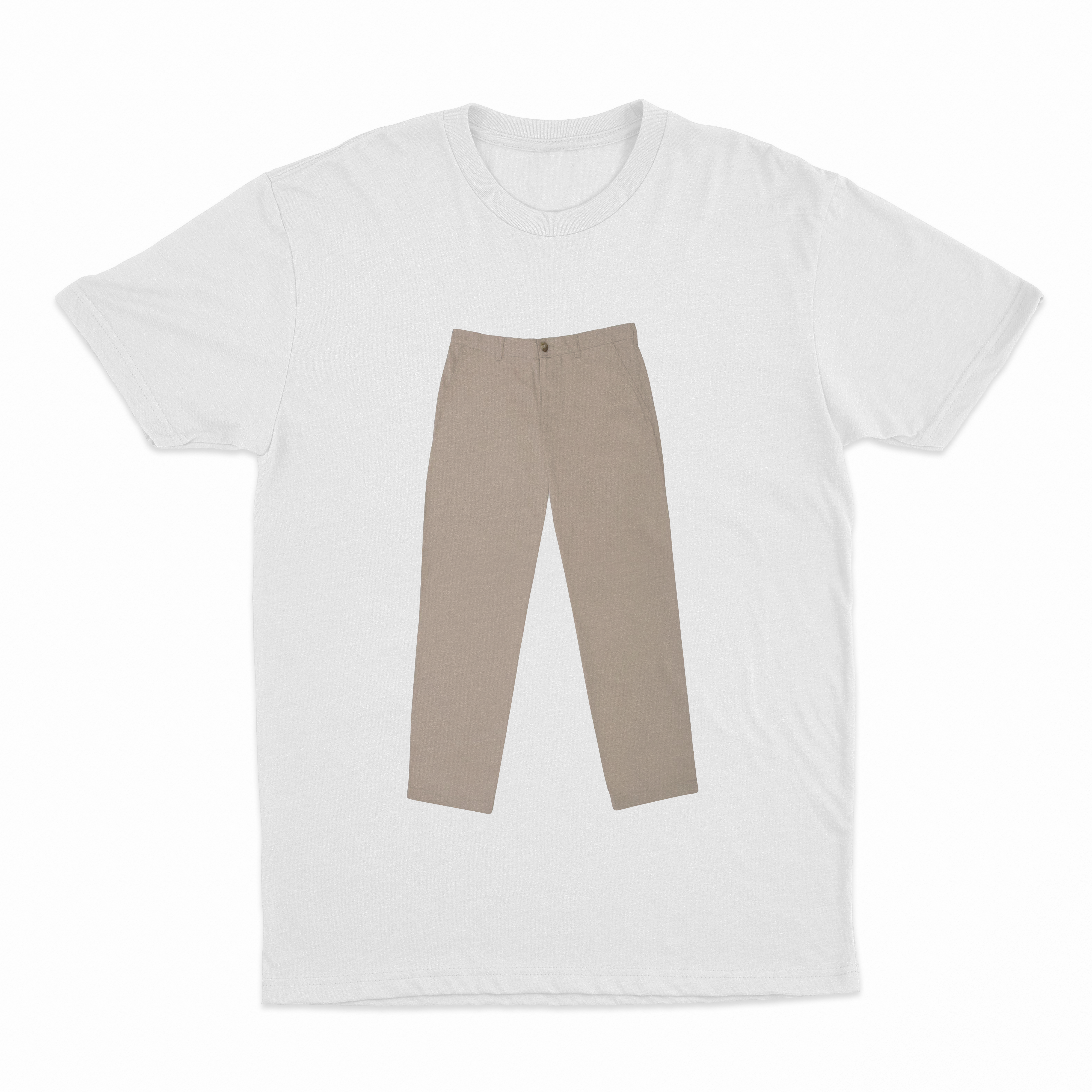 Khakis On A T-Shirt
