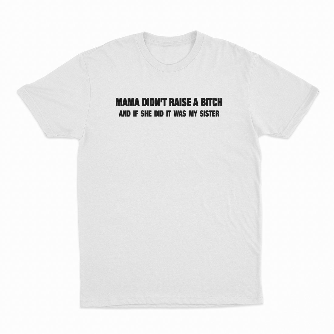 Mama Didn't Raise A Bitch And If She Did It Was My Sister T-Shirt