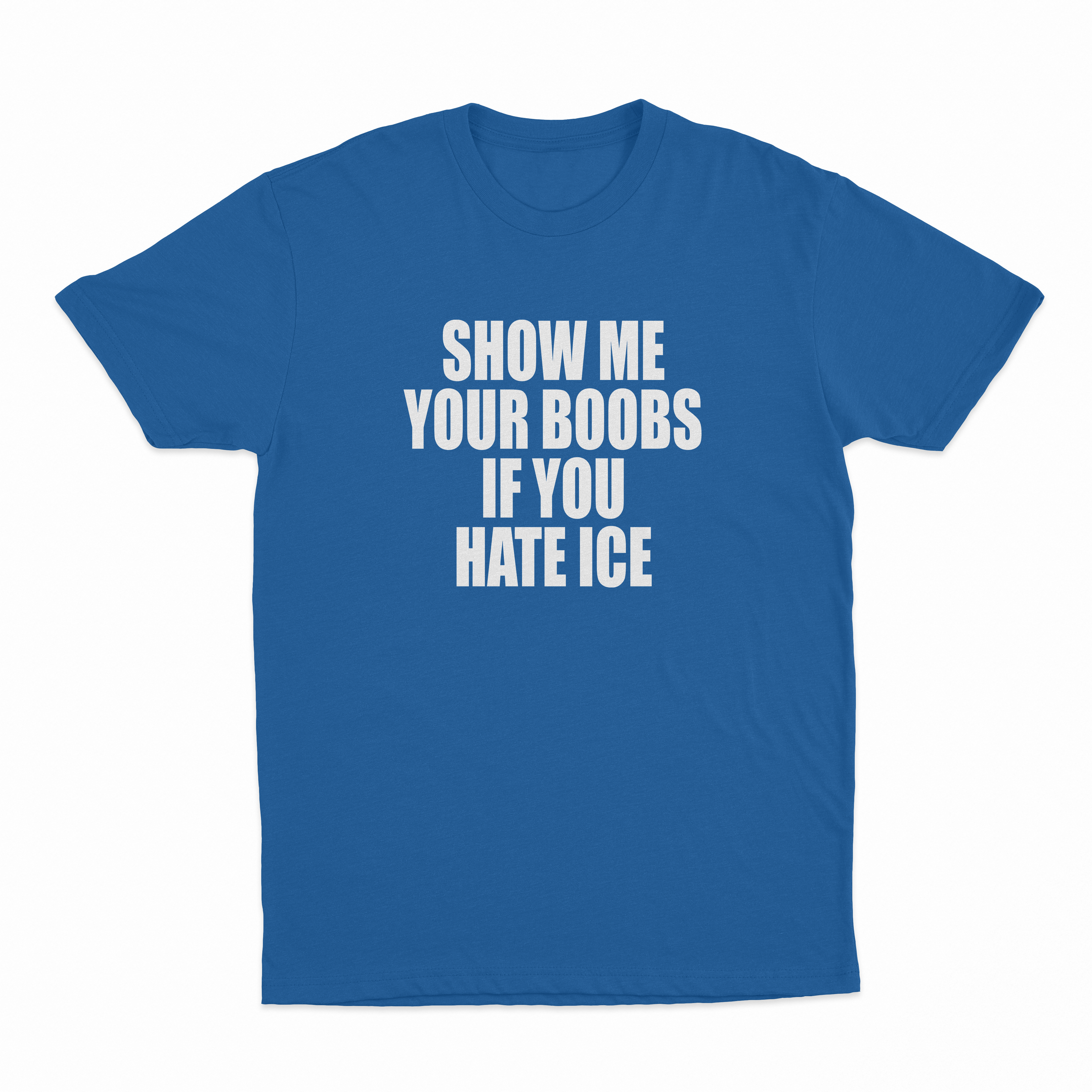 Show Me Your Boobs If You Hate Ice T-Shirt