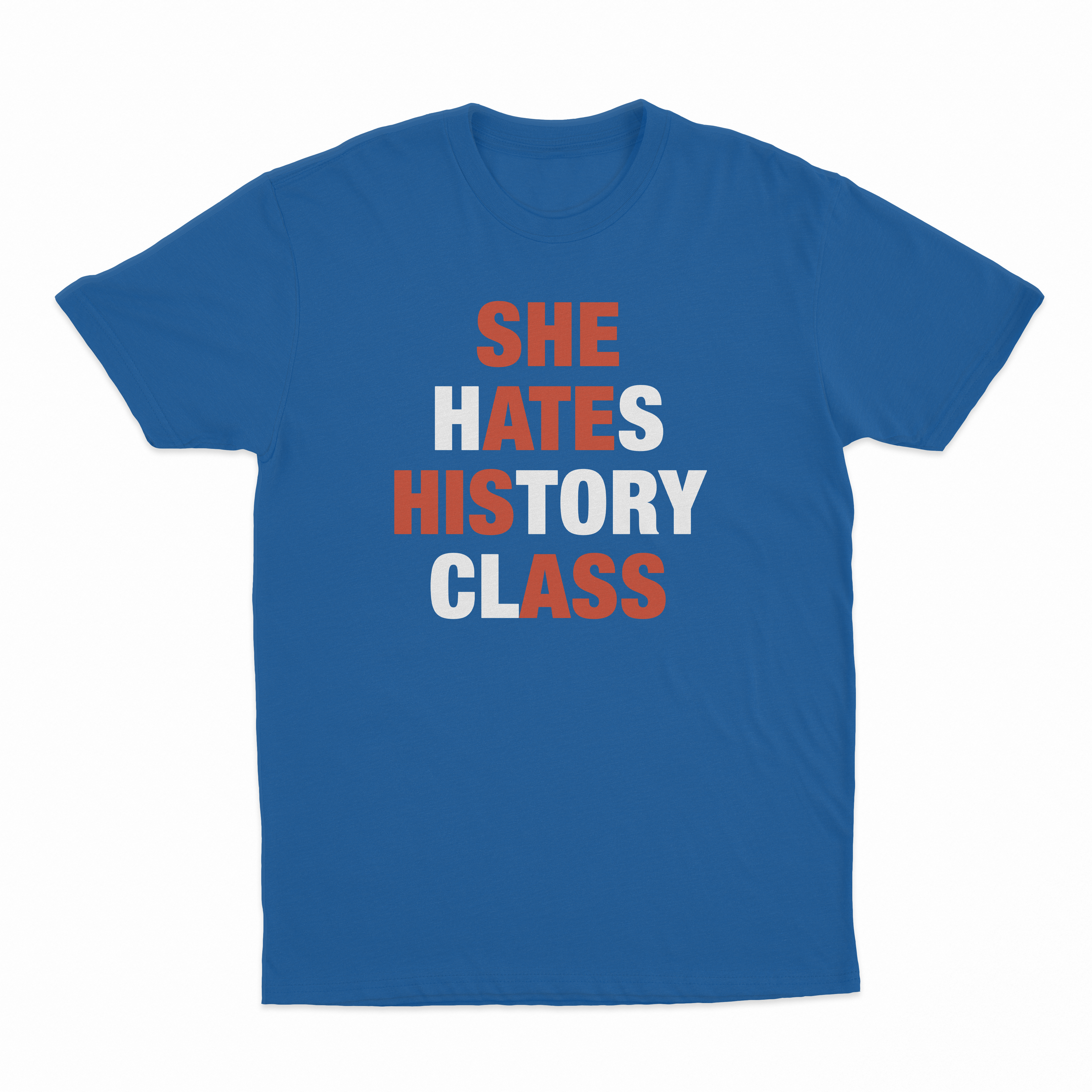 She Hates History Class T-Shirt