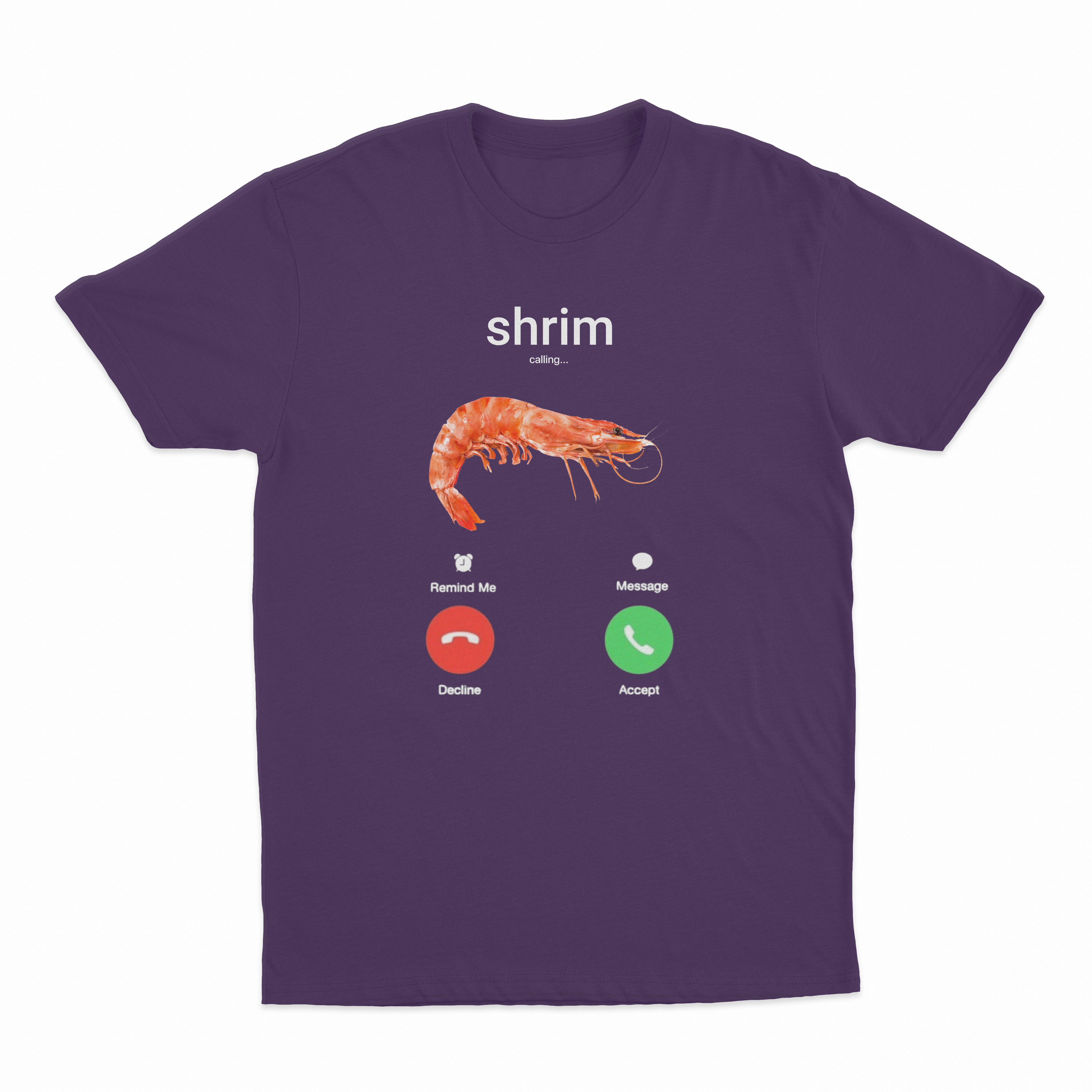 Shrim Phone Call T-Shirt