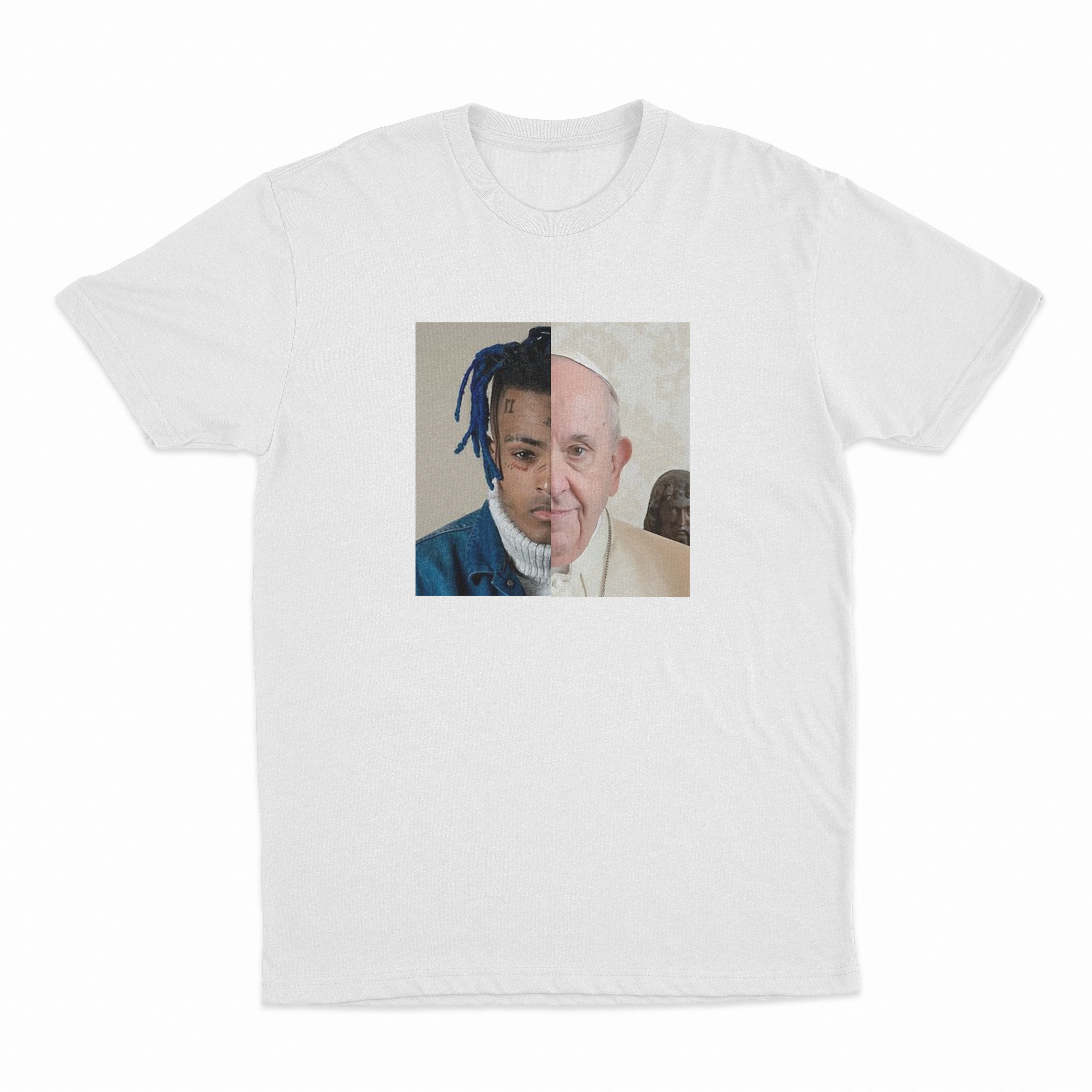 XXXTentacion x Pope Francis T-Shirt