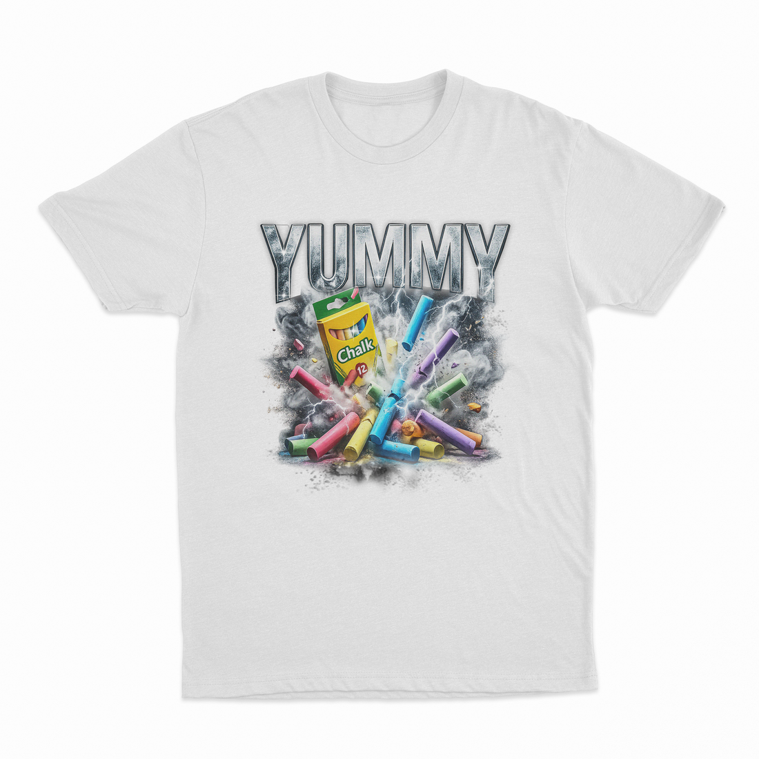 Yummy Chalk Vintage Rap T-Shirt
